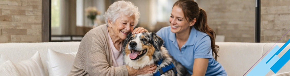 Seelentröster auf vier Pfoten: Tiere im Dienst der Lebensqualität älterer Menschen